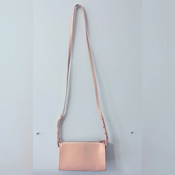 Frame les second mini crossbody pink purse leather made in Italy! Like new!! - Picture 4 of 16
